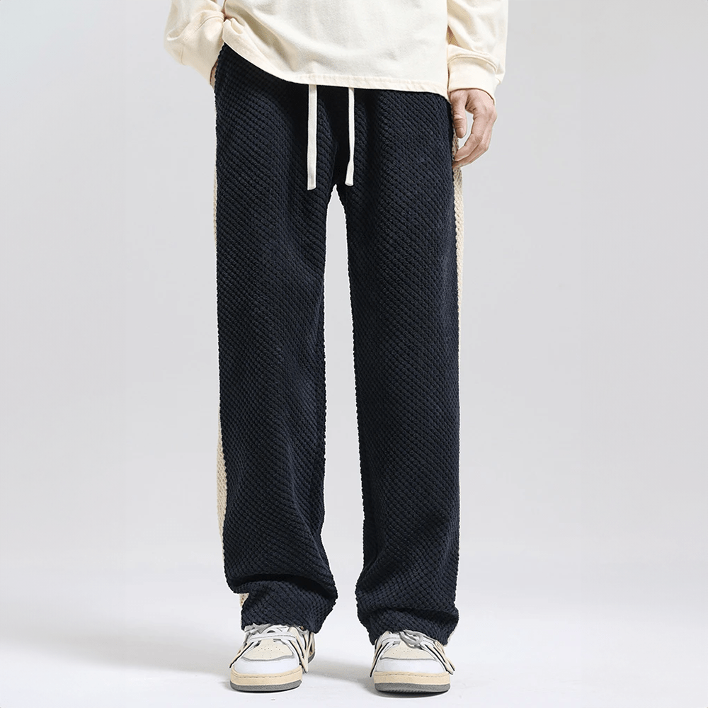 Primadon Hosen Oliver | Lässige Waffel-Kord-Jogginghose für Herren Sommer