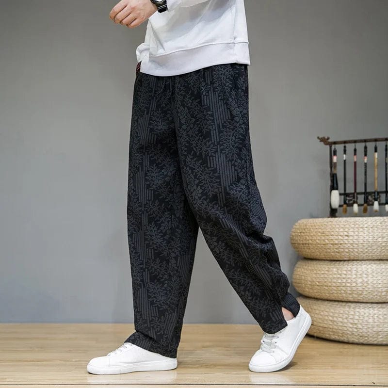 Primadon Hosen Schwarz / XS Tom | Elegante Sweatpants für Herren Sommer