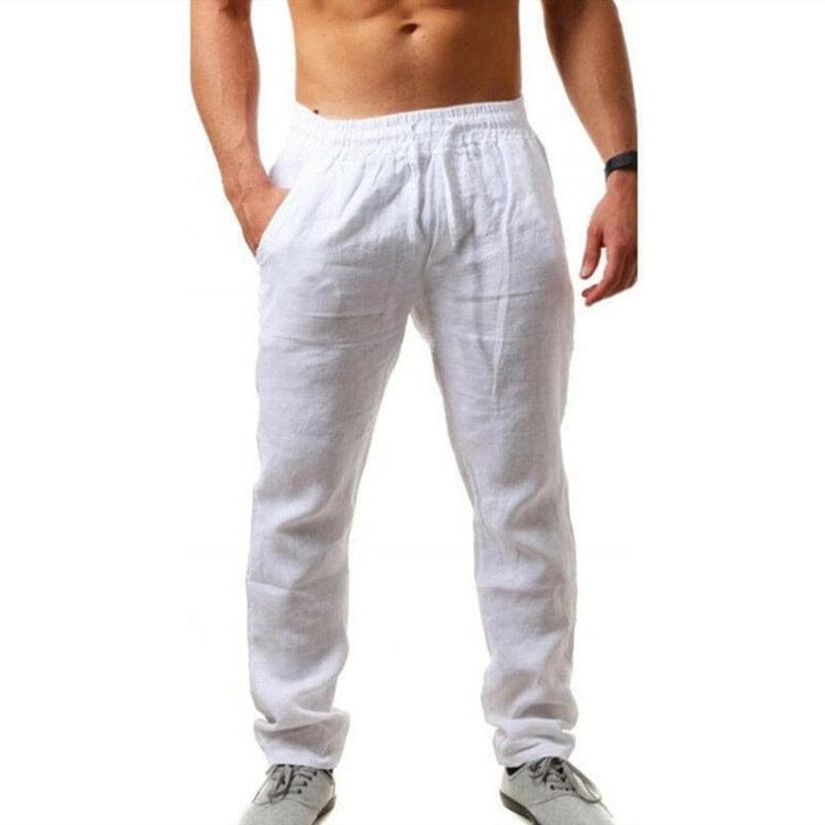 Primadon Hosen Weiß / S Konstantin | Elegante Herrenhose aus atmungsaktivem Material Sommer