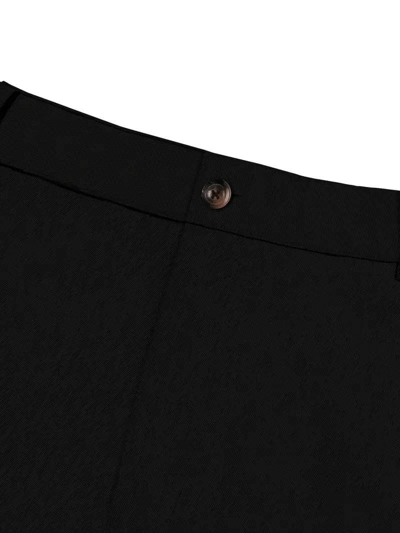 Primadon Hosenanzug Damian | Elegante Herren Anzughose Schwarz Slim Fit