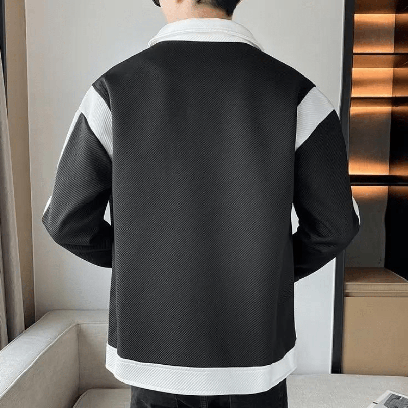 Primadon Jacken Alessandro | Modische Patchworkjacke für Herren leicht