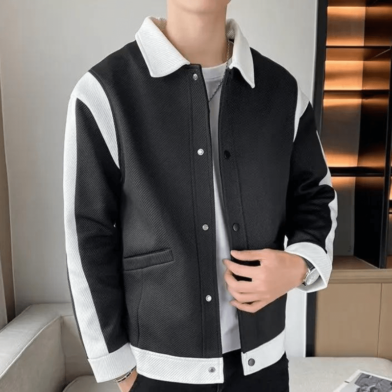 Primadon Jacken Alessandro | Modische Patchworkjacke für Herren leicht