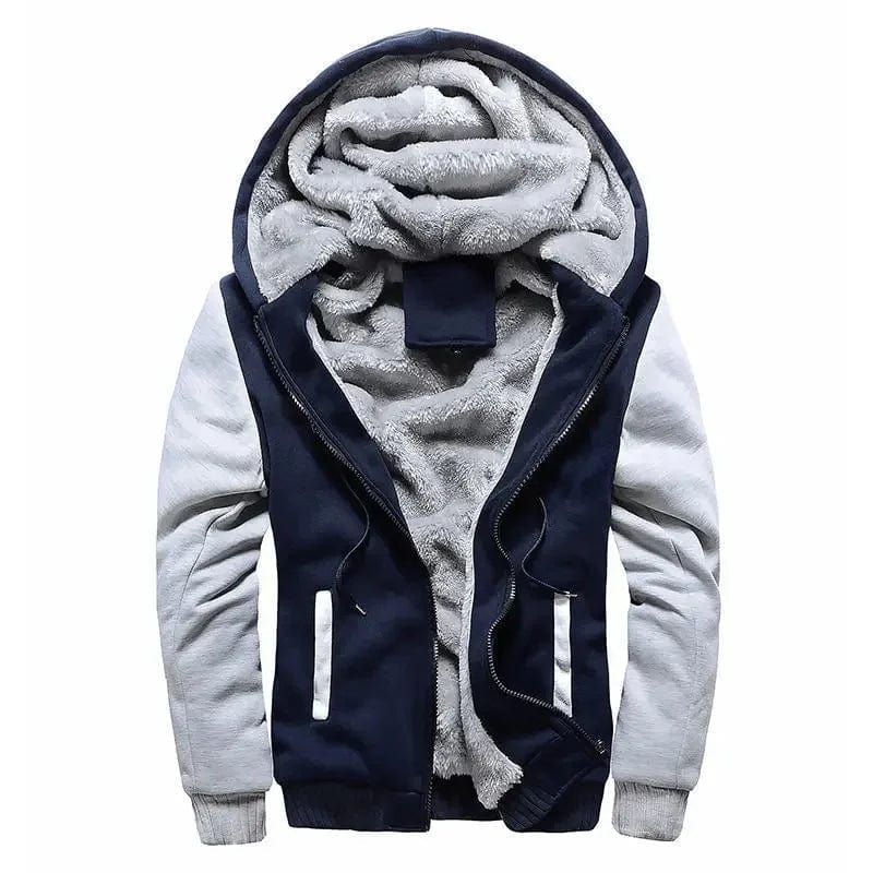 Primadon Jacken Blau 1 / M Leon | Funktionale Fleecejacke für Herren mit Kapuze