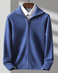 Primadon Jacken Blau / XS Lukas | Elegante Merino-Jacke für Herren atmungsaktiv