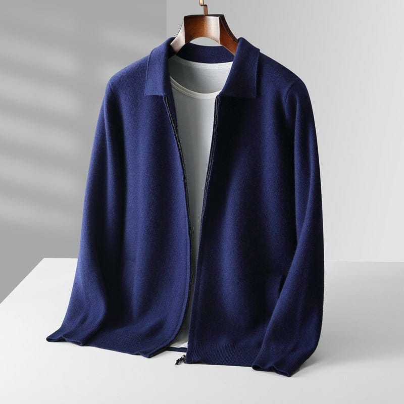 Primadon Jacken Blau / XS Marius | Elegante Merinowolljacke für Herren atmungsaktiv