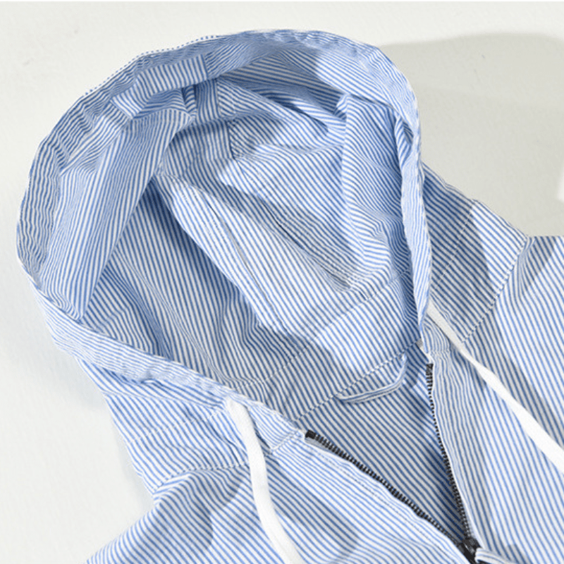 Primadon Jacken Fabio | Lässiger Baumwoll-Windbreaker für Herren Sommer