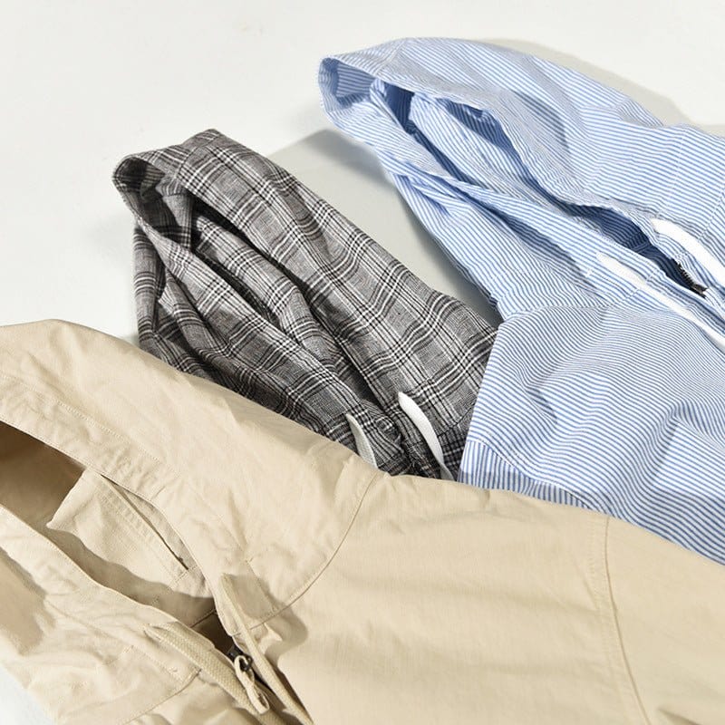 Primadon Jacken Fabio | Lässiger Baumwoll-Windbreaker für Herren Sommer