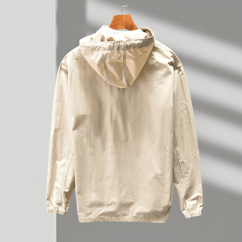 Primadon Jacken Fabio | Lässiger Baumwoll-Windbreaker für Herren Sommer