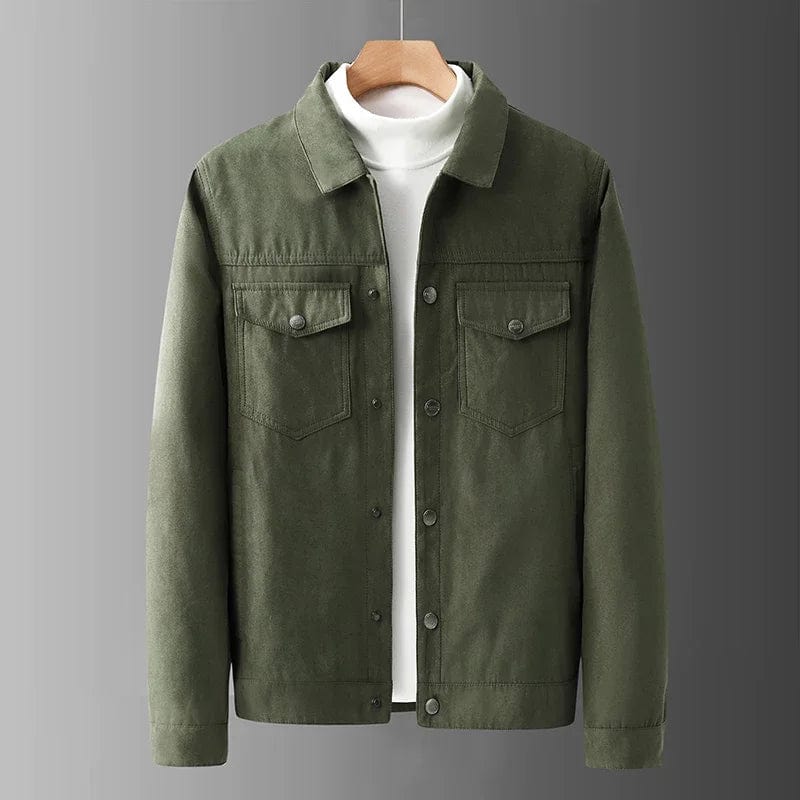 Primadon Jacken Grün / XS Jacob | Lässige Baumwolljacke für Herren leicht