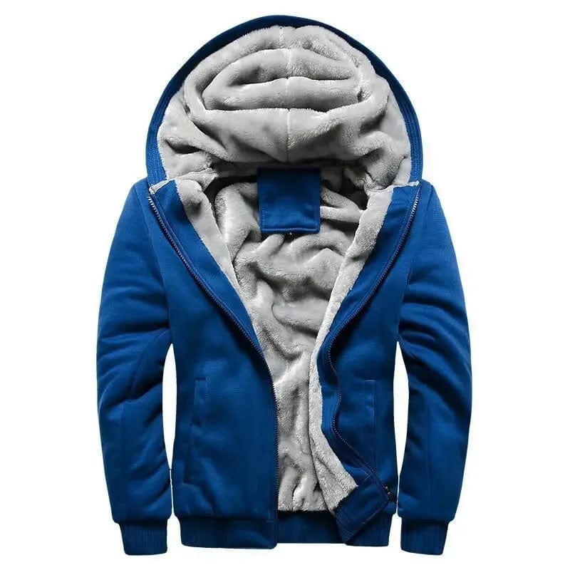 Primadon Jacken Himmelblau / M Leon | Funktionale Fleecejacke für Herren mit Kapuze