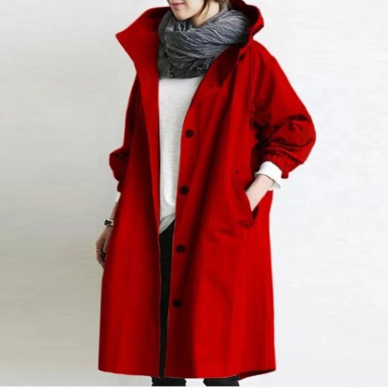 Primadon Jacken Rot / S Emma | Atmungsaktive Übergangsjacke für Damen leicht