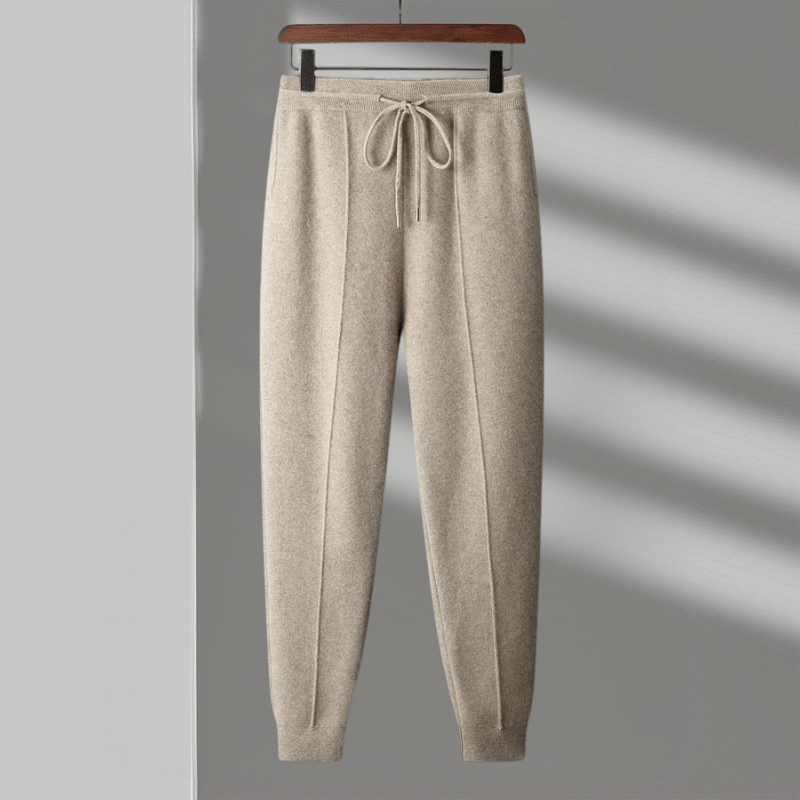 Primadon Jogginghosen Beige / XS Dawn | Elegante Merinowoll-Jogginghose für Damen