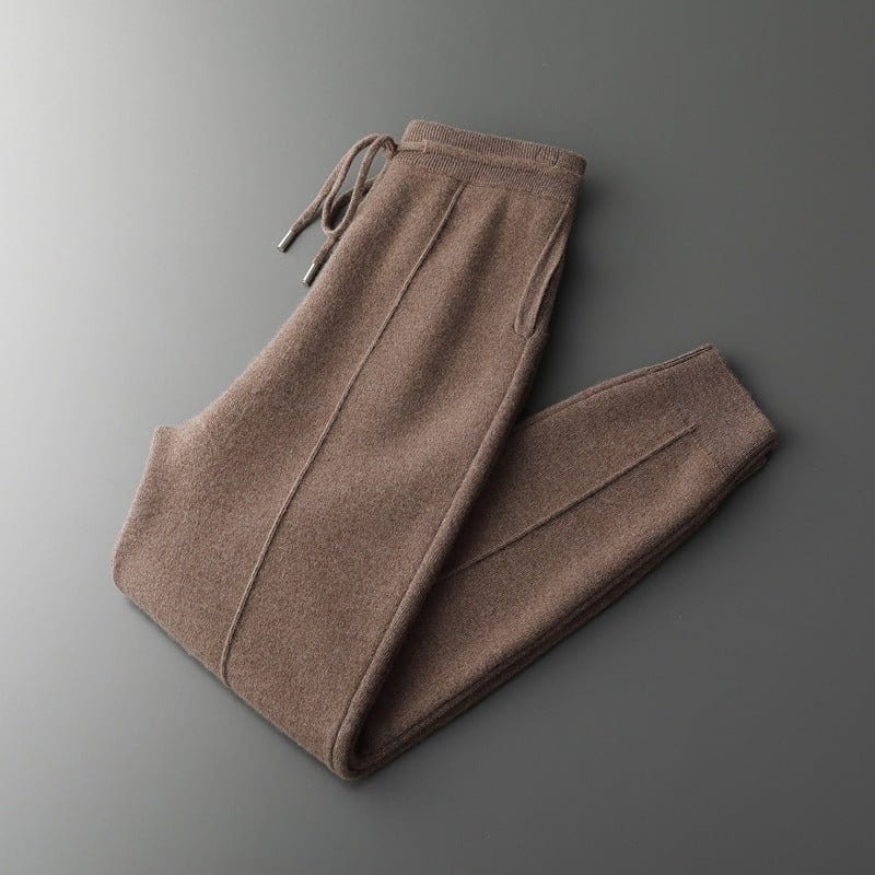 Primadon Jogginghosen Grau-a / XS Dawn | Elegante Merinowoll-Jogginghose für Damen