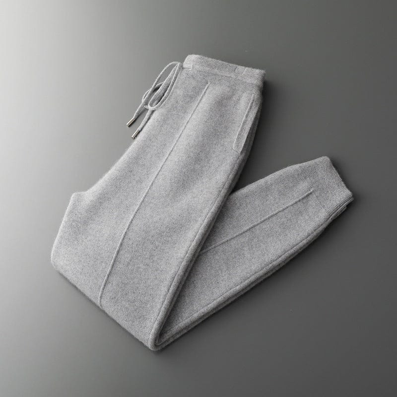 Primadon Jogginghosen Grau / XS Dawn | Elegante Merinowoll-Jogginghose für Damen