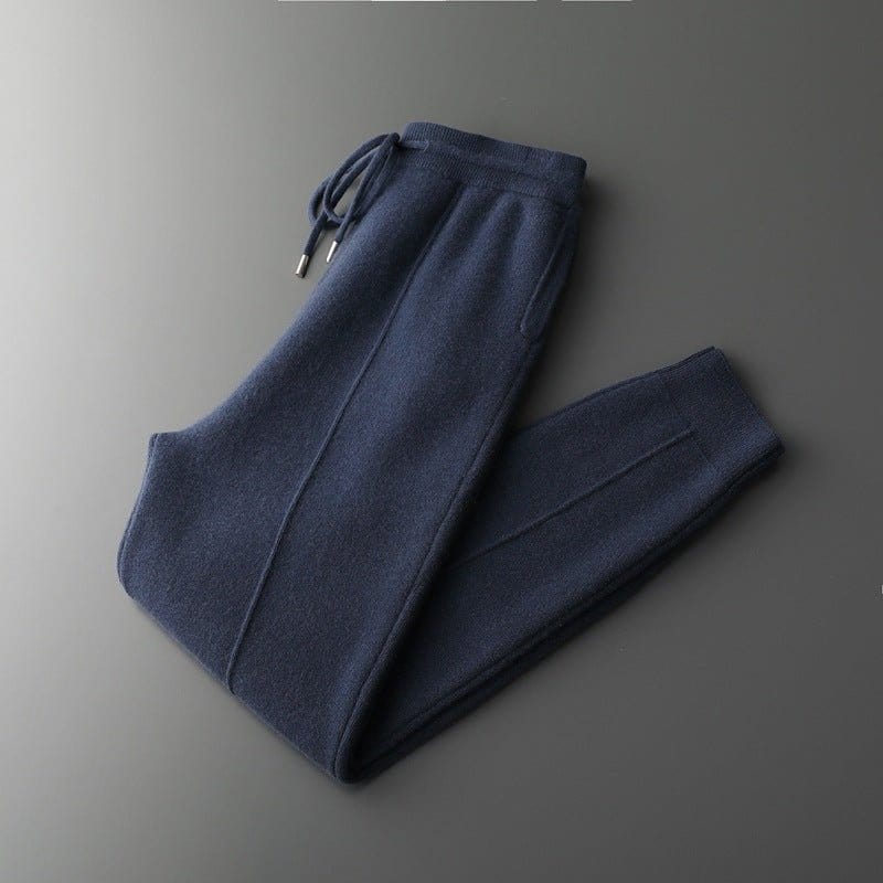 Primadon Jogginghosen Marineblau / XS Dawn | Elegante Merinowoll-Jogginghose für Damen