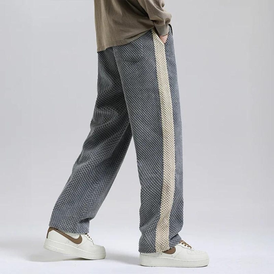 Primadon Jogginghosen Ruben | Bequeme Jogginghose für Herren aus Waffelstrick