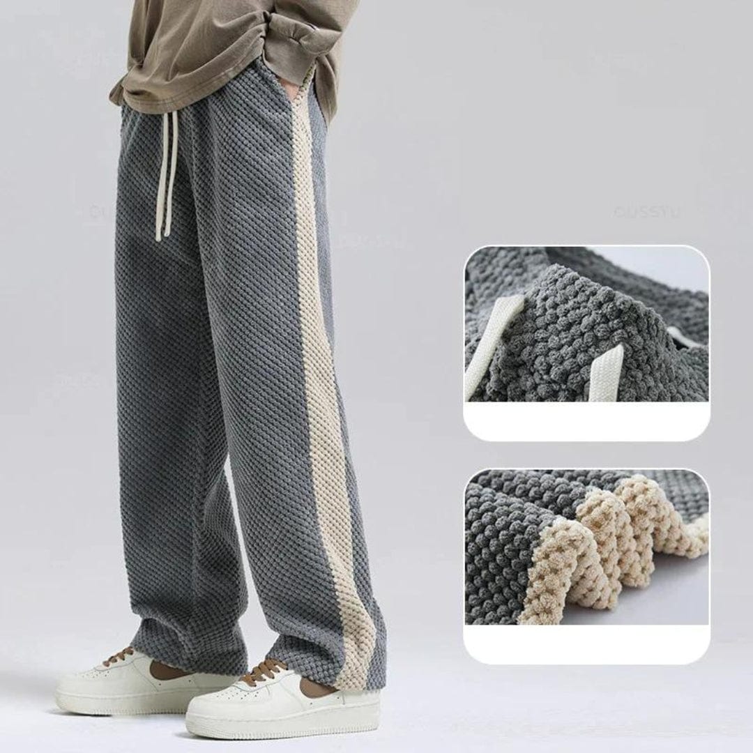 Primadon Jogginghosen Ruben | Bequeme Jogginghose für Herren aus Waffelstrick