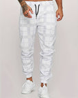 Primadon Jogginghosen Weiß / S Anton | Elegante Jogginghose Herren bequem atmungsaktiv
