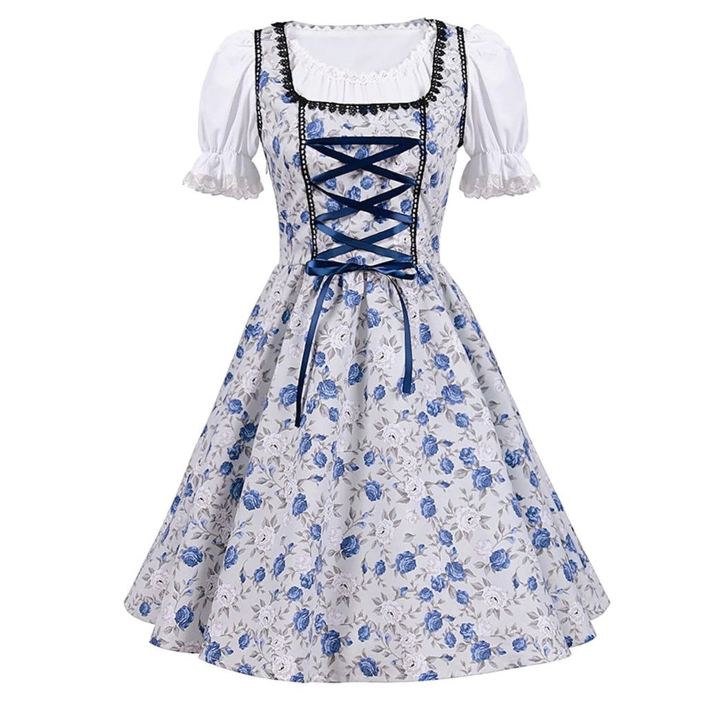 Primadon Kleider Anna | Elegantes Dirndl Kleid für Damen Oktoberfest
