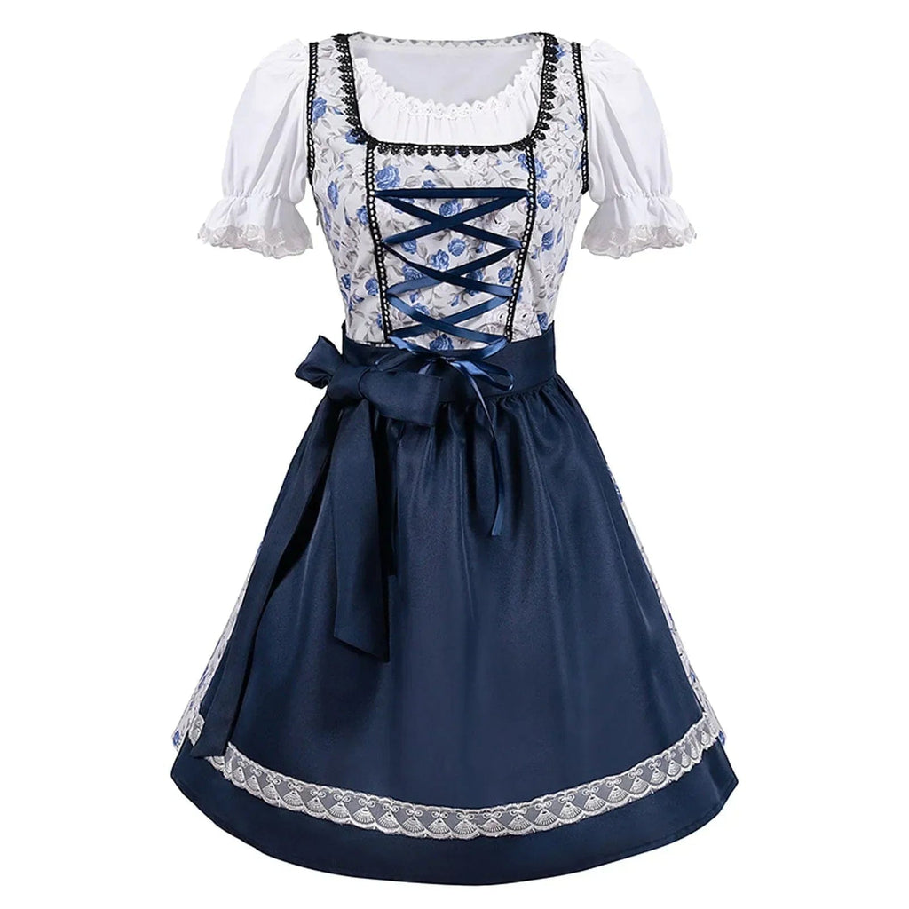 Primadon Kleider Anna | Elegantes Dirndl Kleid für Damen Oktoberfest