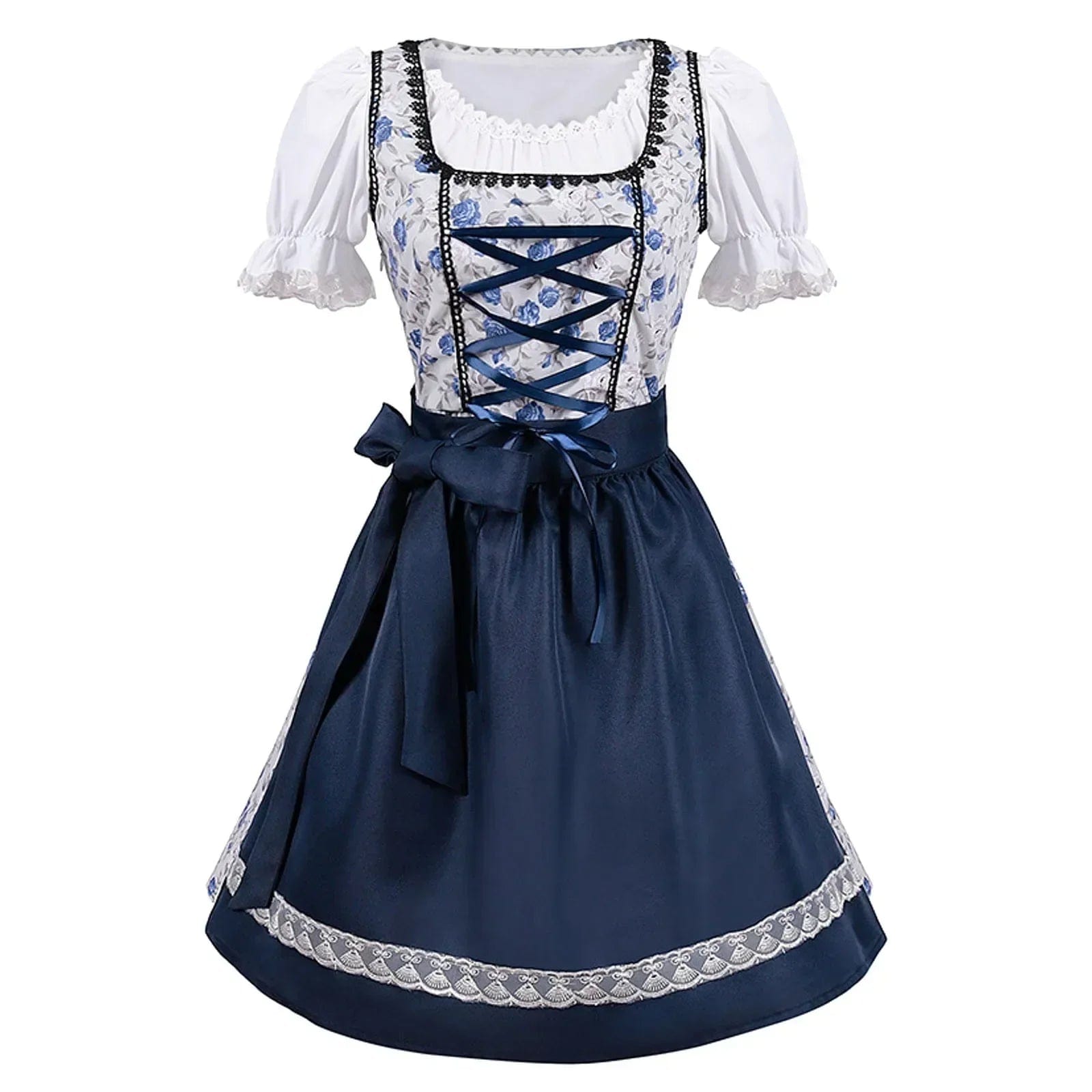 Primadon Kleider Anna | Elegantes Dirndl Kleid für Damen Oktoberfest