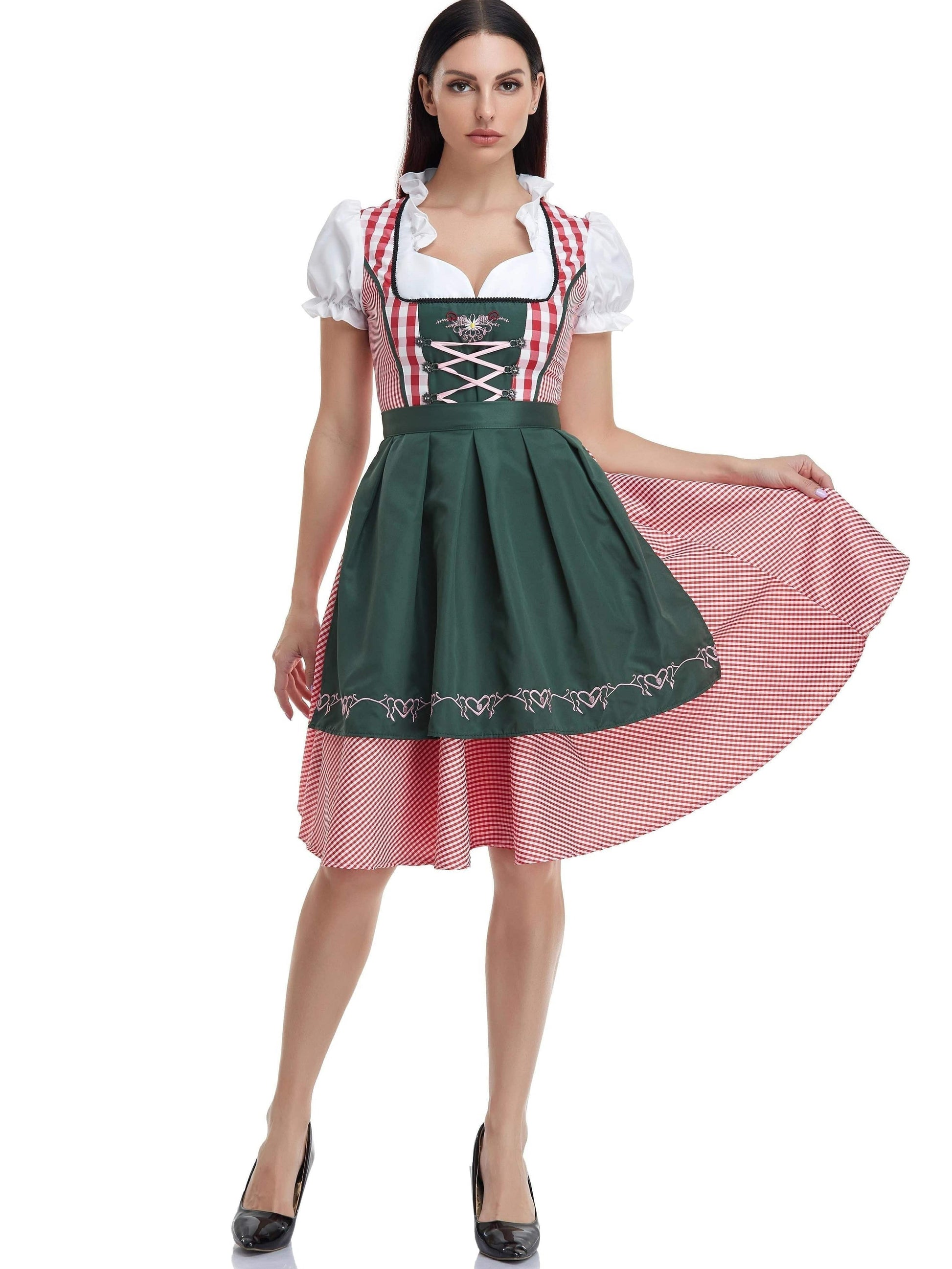 Primadon Kleider Clara | Elegantes Dirndl Kleid für Damen Oktoberfest