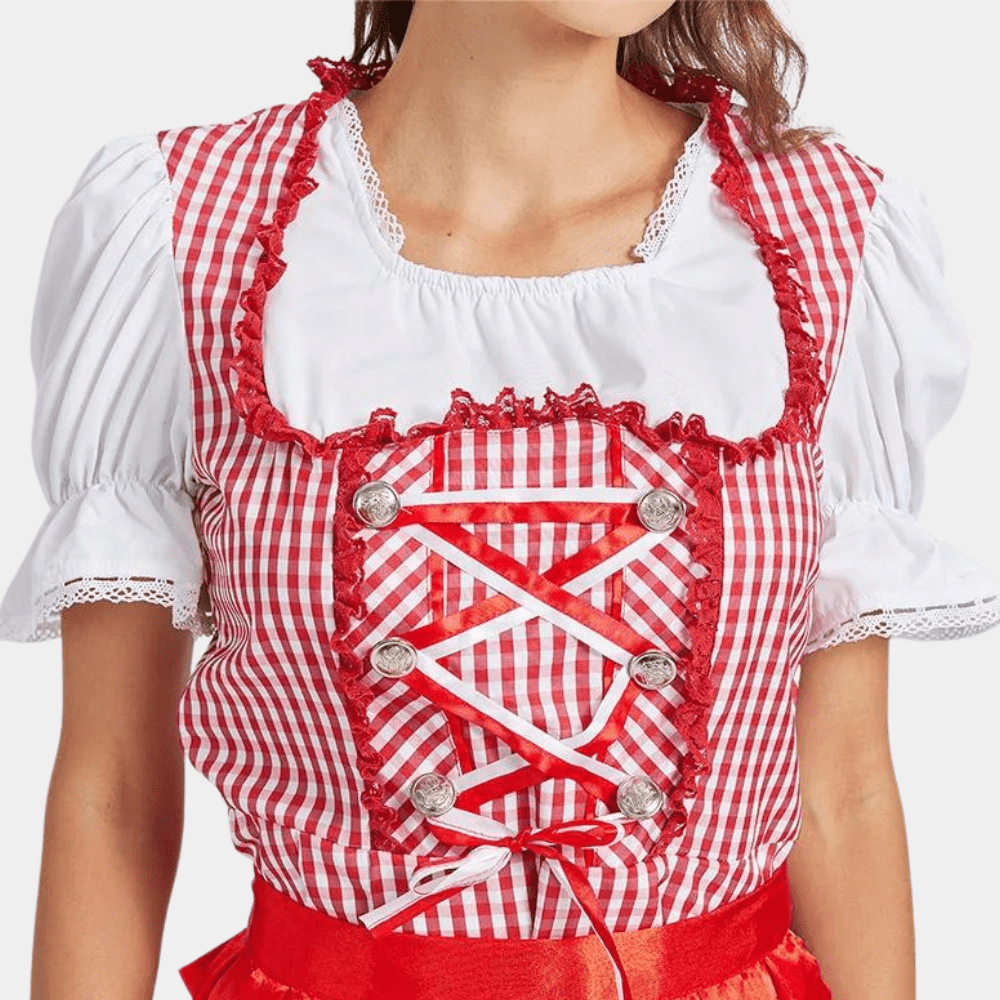 Primadon Kleider Clara | Elegantes Dirndl Kleid für Damen Oktoberfest