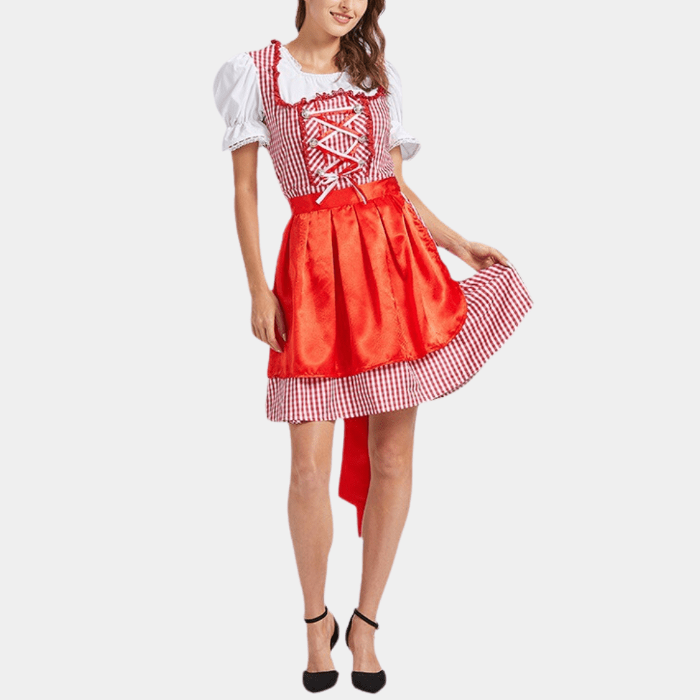 Primadon Kleider Clara | Elegantes Dirndl Kleid für Damen Oktoberfest