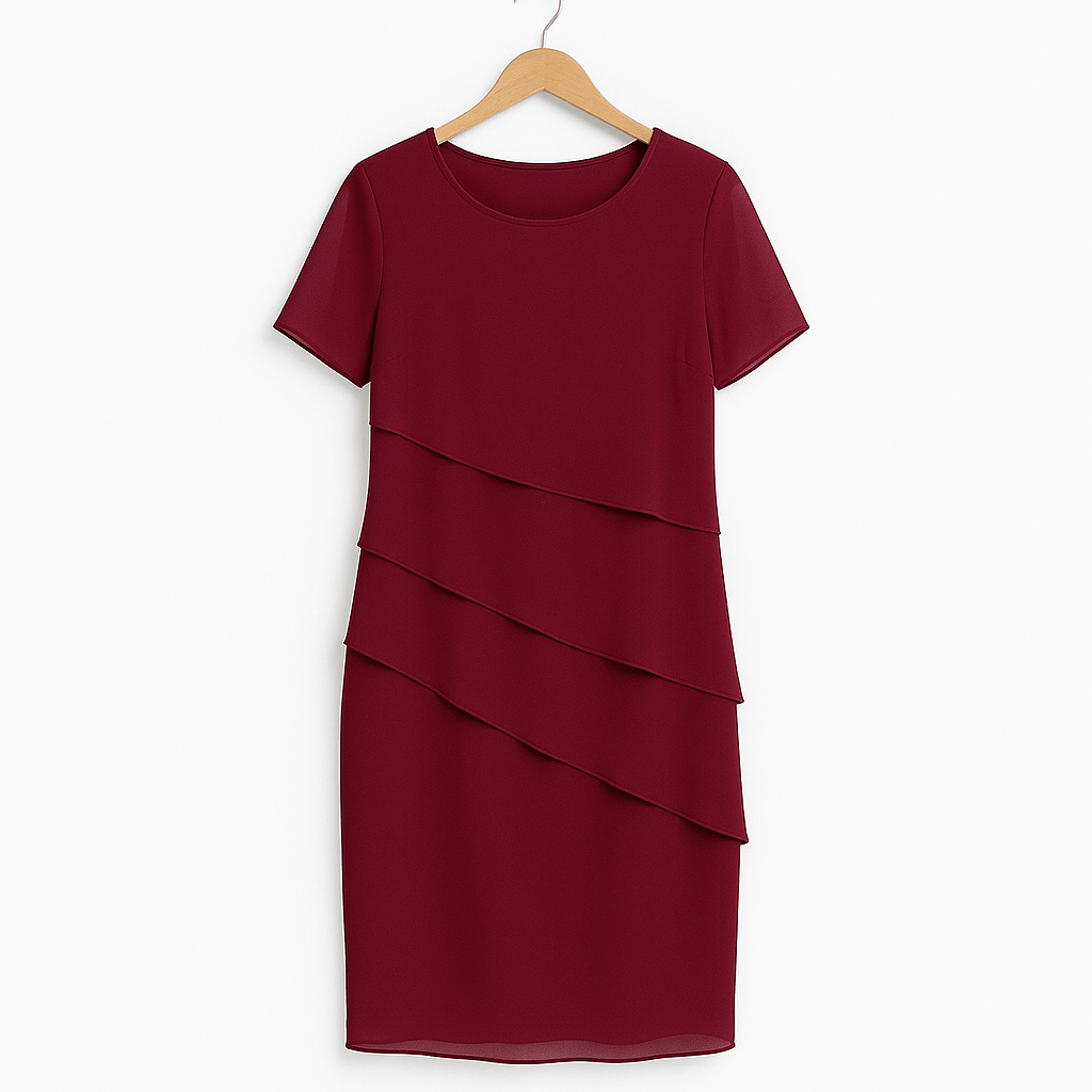 Primadon Kleider Daria | leichtes Chiffonkleid für Damen elegant