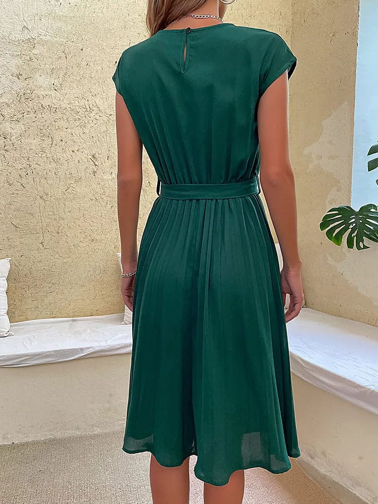 Primadon Kleider Élodie | luftiges Plisseekleid für Damen Sommer