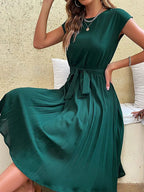 Primadon Kleider Élodie | luftiges Plisseekleid für Damen Sommer