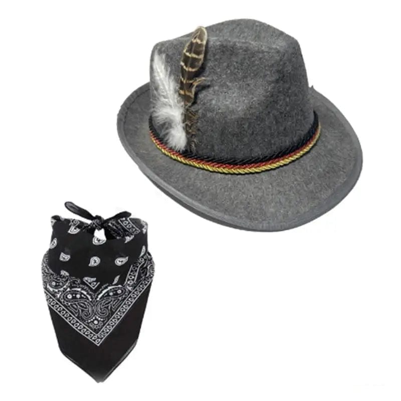 Primadon Kostüme & Zubehör Max | Traditionelles Trachten-Accessoire-Set für Unisex leicht