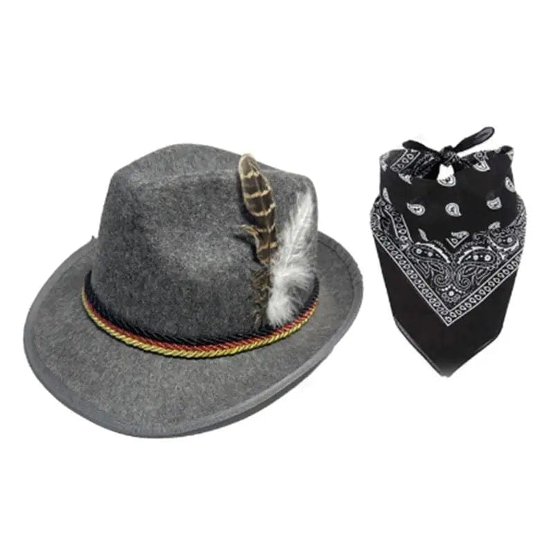 Primadon Kostüme & Zubehör Max | Traditionelles Trachten-Accessoire-Set für Unisex leicht