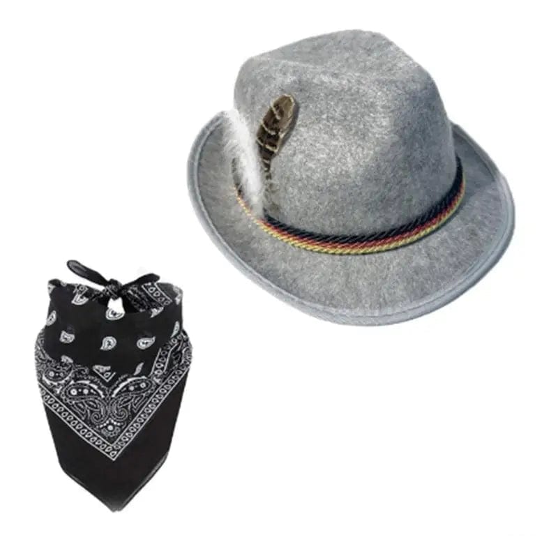 Primadon Kostüme & Zubehör Max | Traditionelles Trachten-Accessoire-Set für Unisex leicht