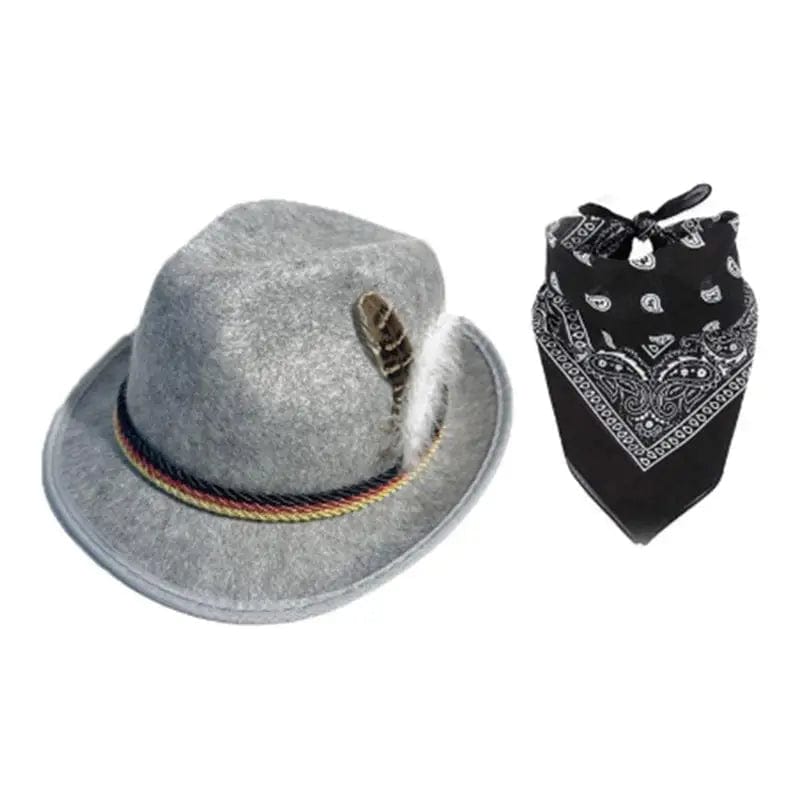 Primadon Kostüme & Zubehör Max | Traditionelles Trachten-Accessoire-Set für Unisex leicht