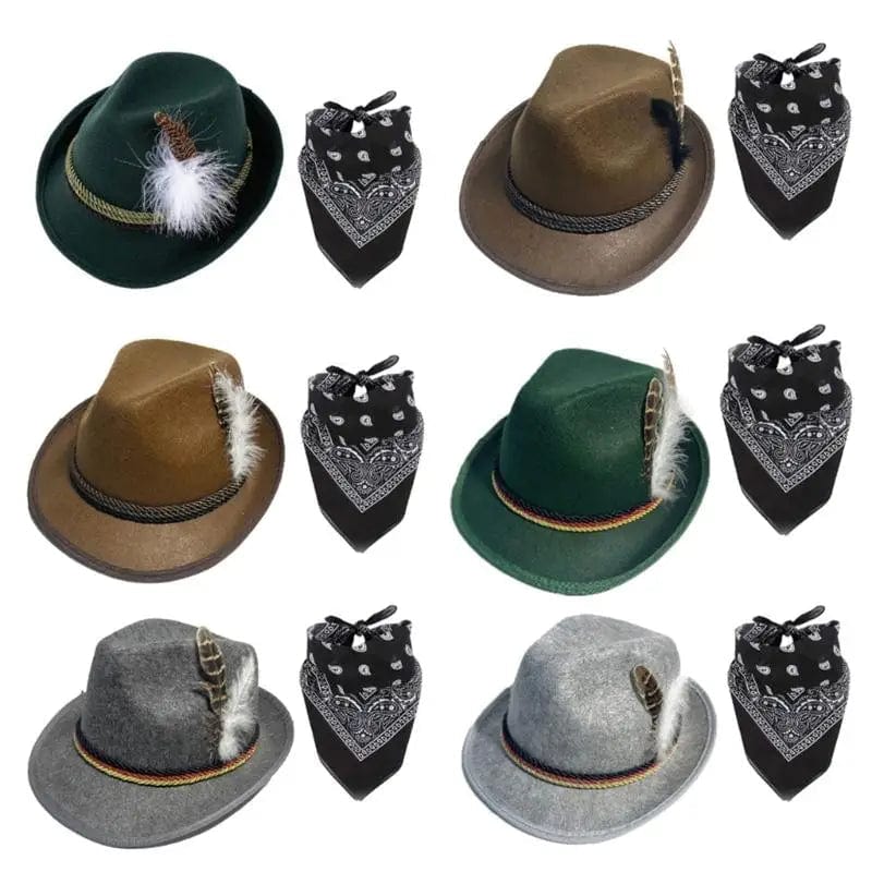 Primadon Kostüme & Zubehör Max | Traditionelles Trachten-Accessoire-Set für Unisex leicht