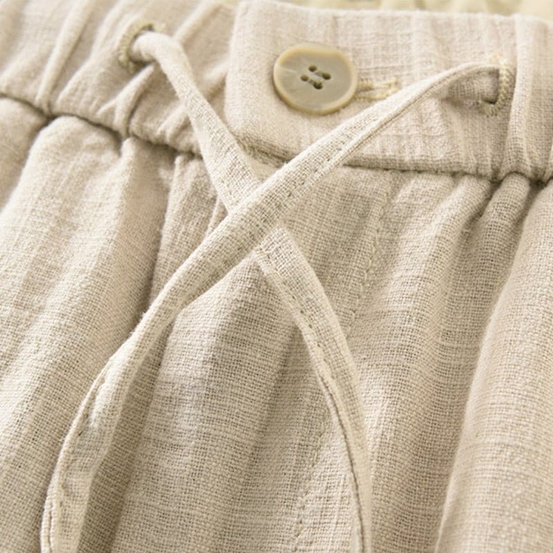 Primadon Lässige Hosen Dorian | Lässige Baumwollhose für Herren leicht