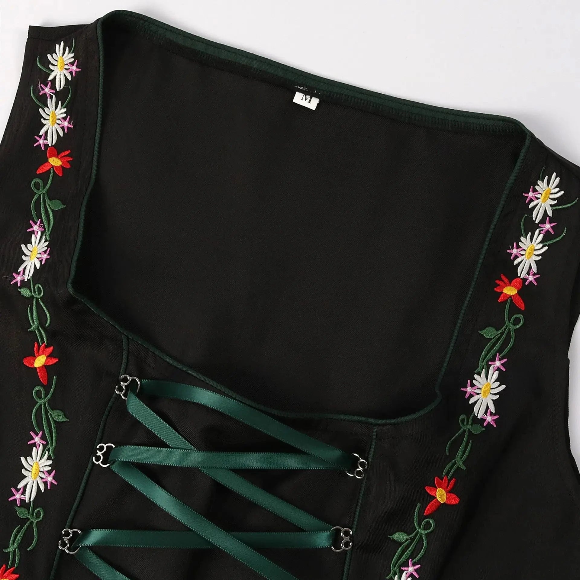 Primadon Lässige Kleider Amelie | Elegantes Dirndl für Damen Oktoberfest Baumwolle