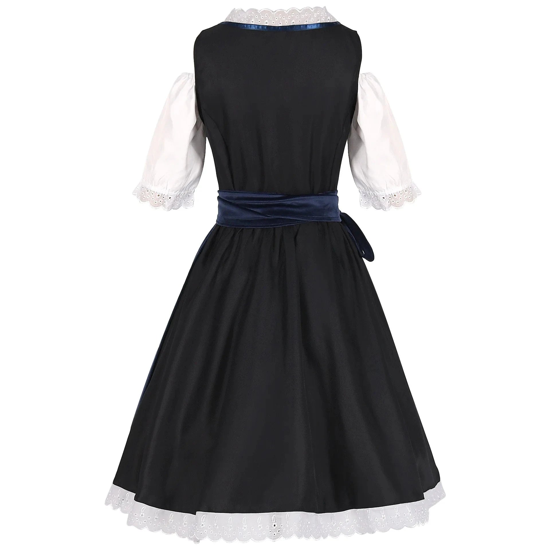 Primadon Lässige Kleider Amelie | Elegantes Dirndl für Damen Oktoberfest Baumwolle