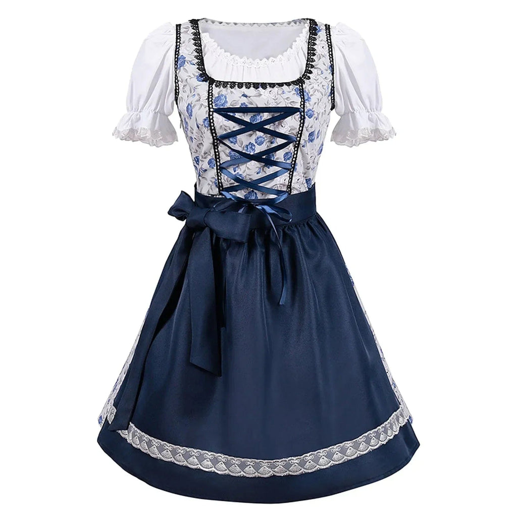 Primadon Lässige Kleider Charlotte | Elegantes Damenkleid aus Baumwoll-Viskose Sommer