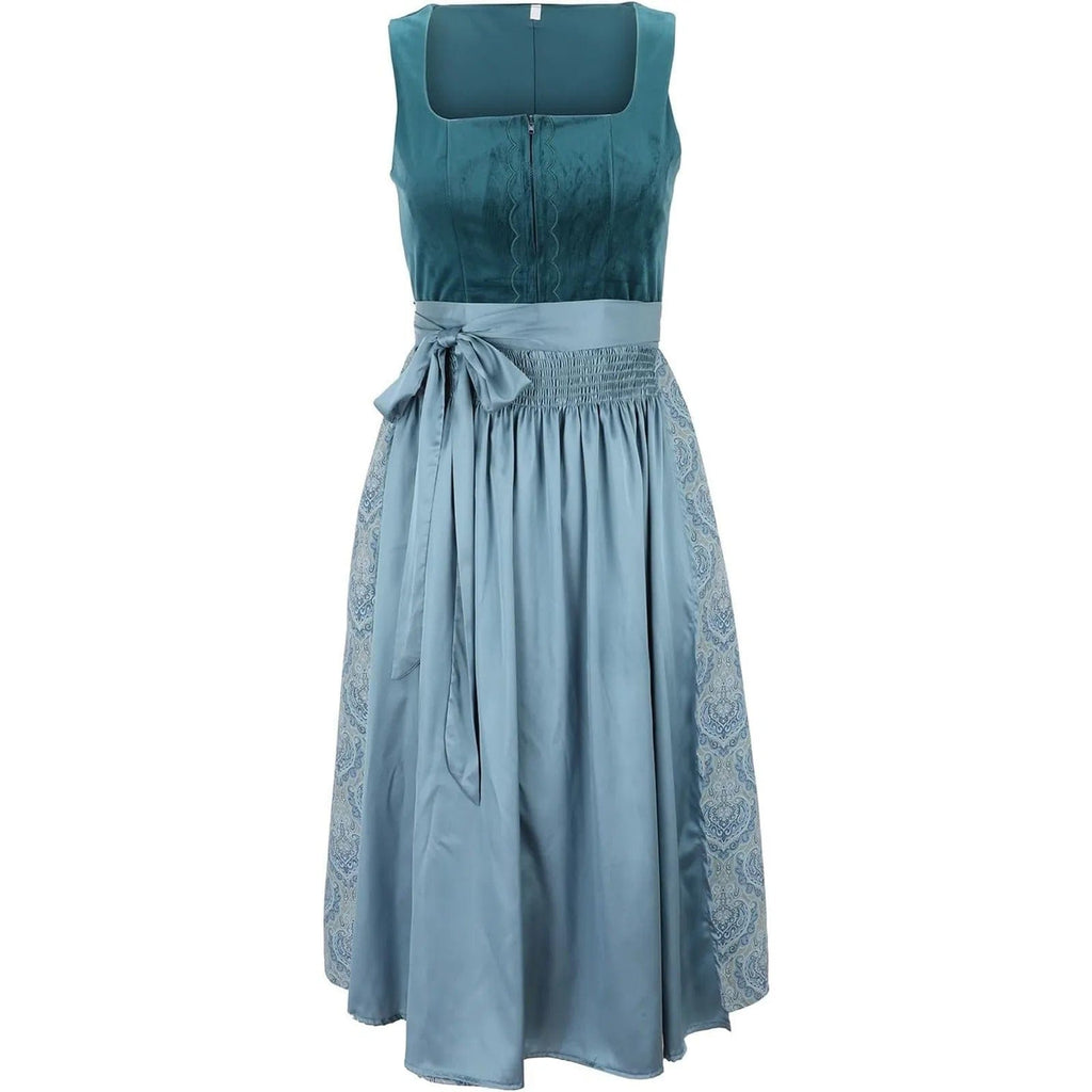Primadon Lässige Kleider Clara | Elegantes Trachtenkleid für Damen Vintage