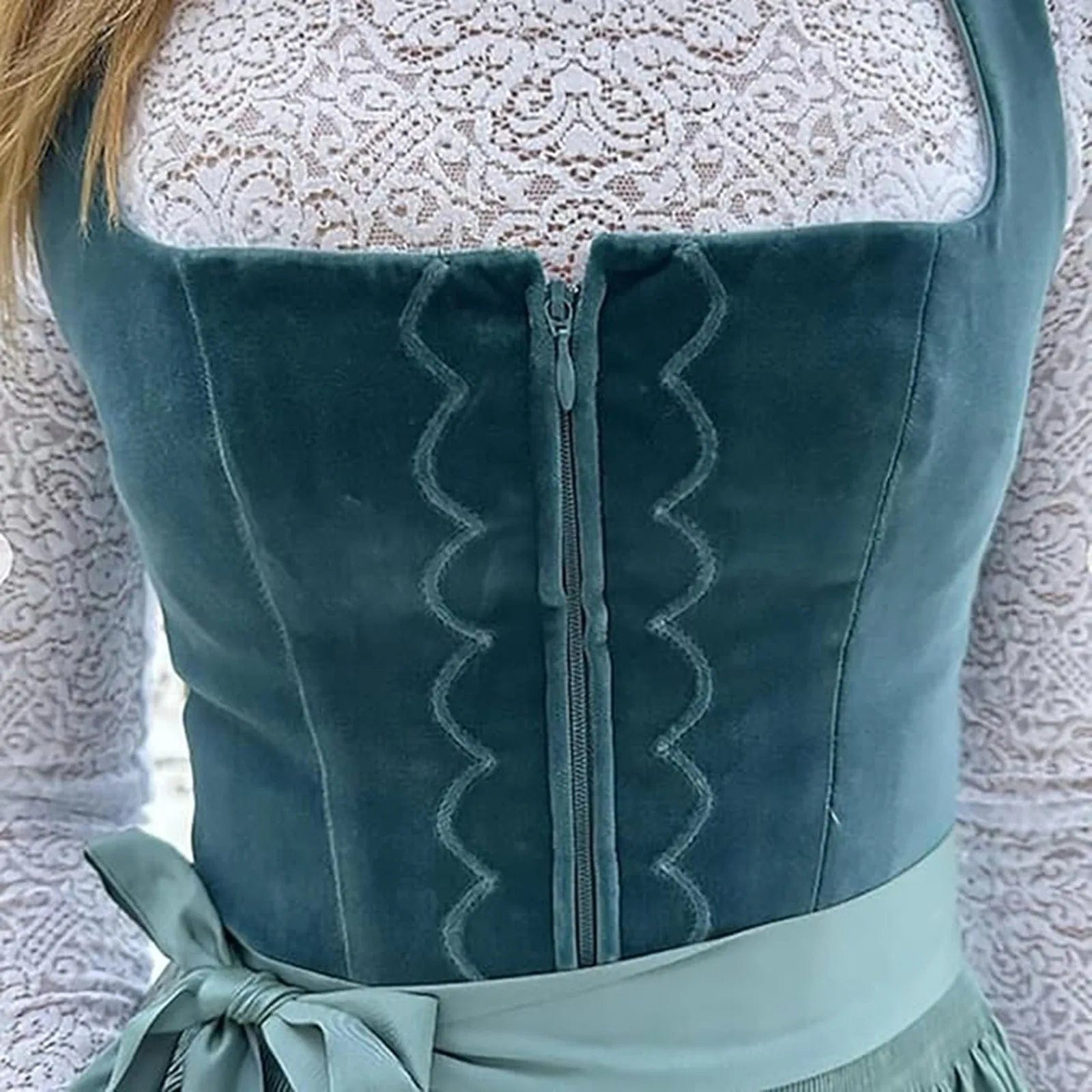 Primadon Lässige Kleider Clara | Elegantes Trachtenkleid für Damen Vintage