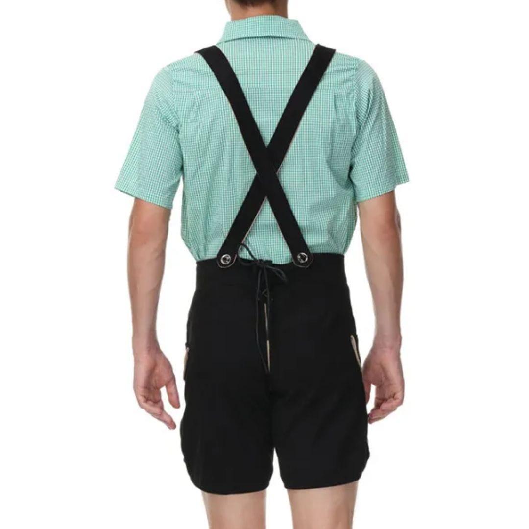 Primadon Lederhosen Daniel | Klassische Lederhose für Herren Oktoberfest