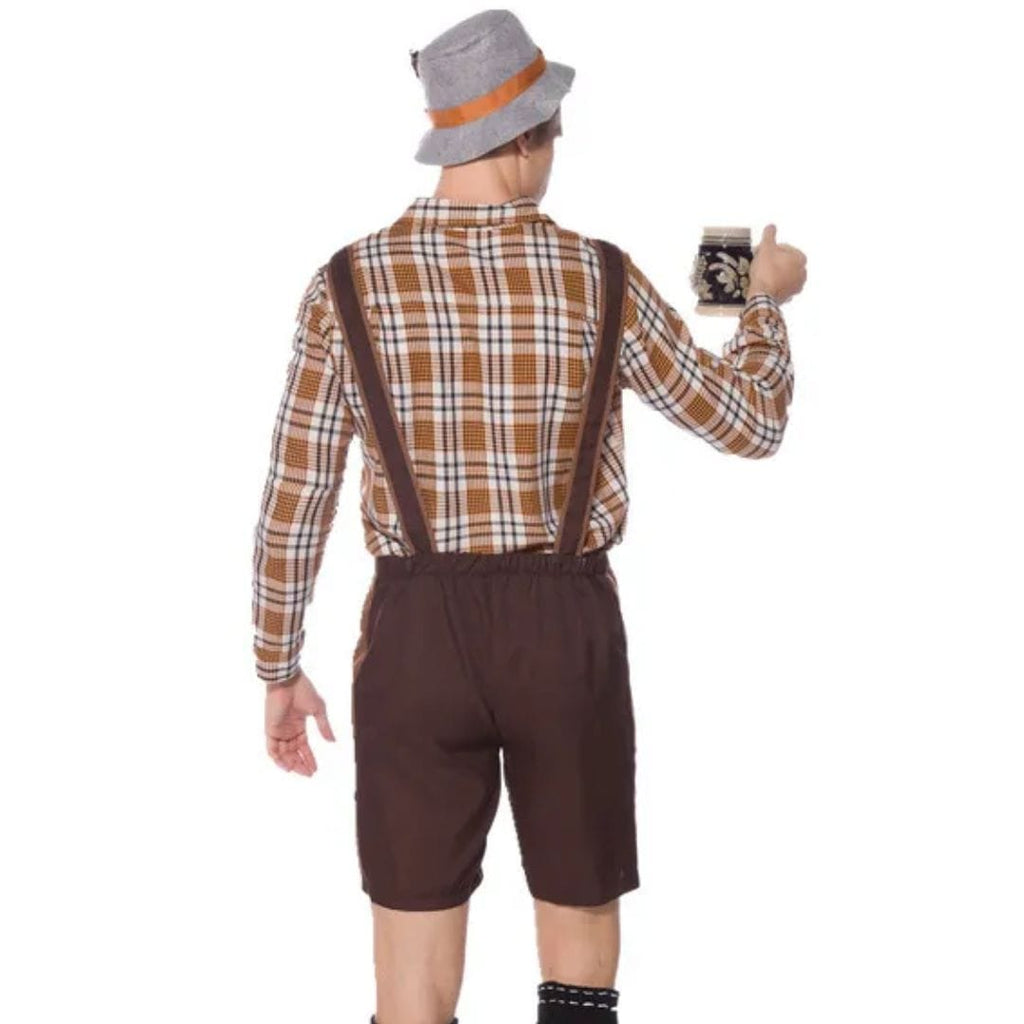 Primadon Lederhosen Eduardo | Elegante Lederhose für Herren Oktoberfest
