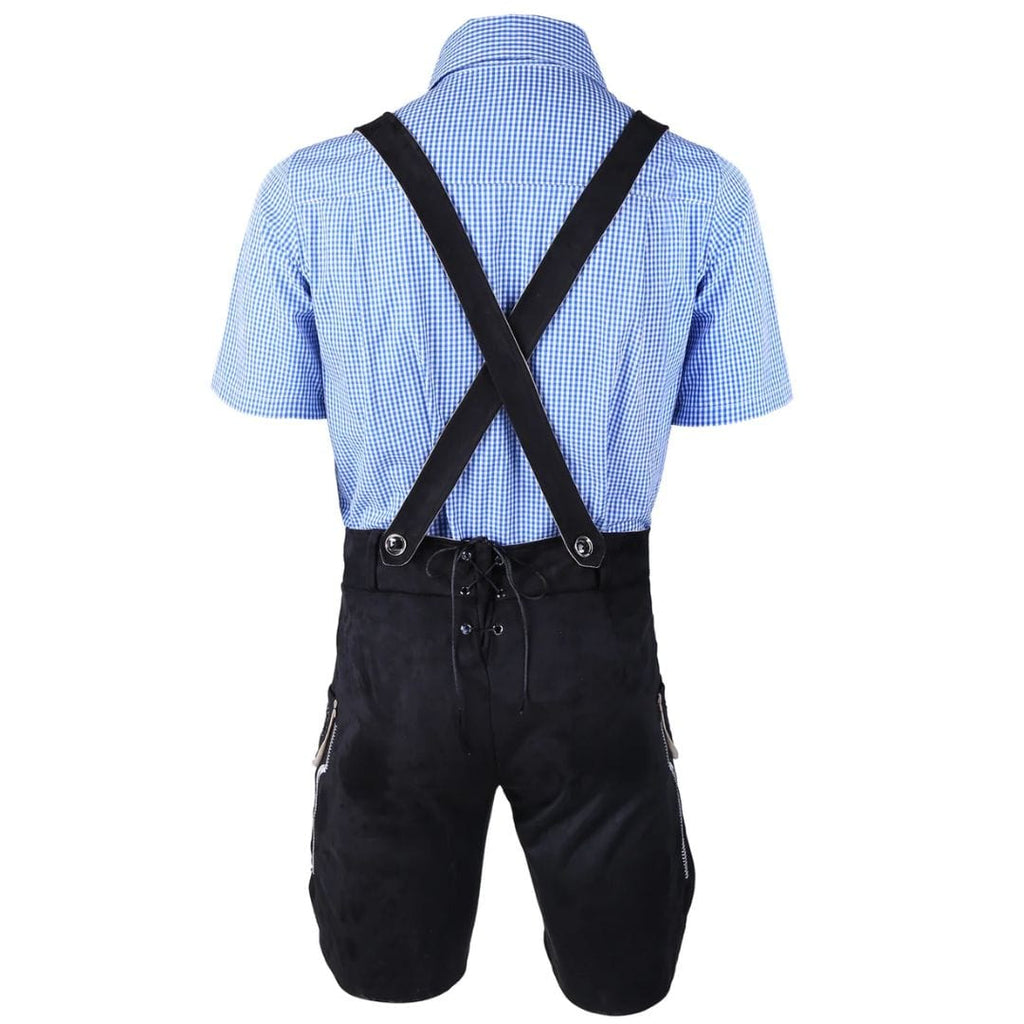 Primadon Lederhosen Gregory | Elegante Lederhose für Herren Oktoberfest