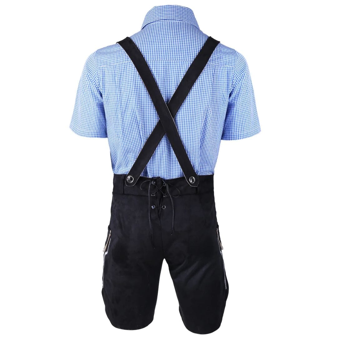 Primadon Lederhosen Gregory | Elegante Lederhose für Herren Oktoberfest