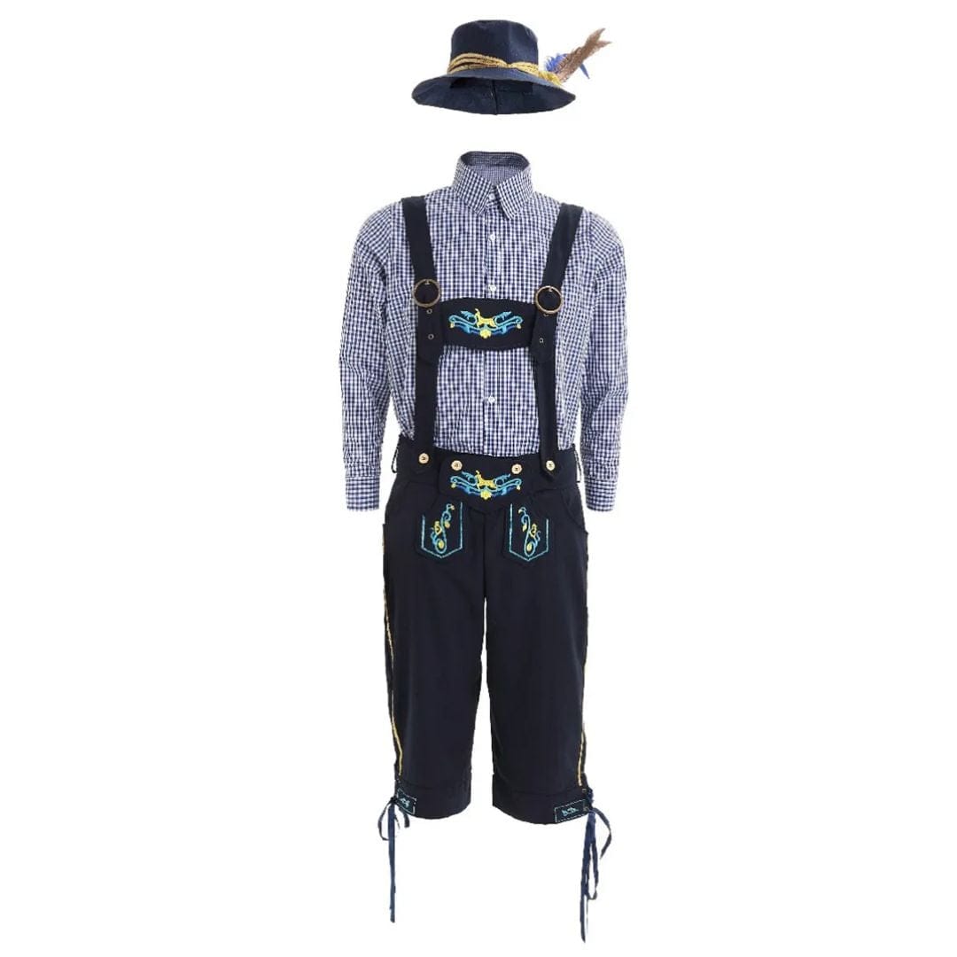 Primadon Lederhosen M Elias | Authentische Lederhose für Herren Oktoberfest