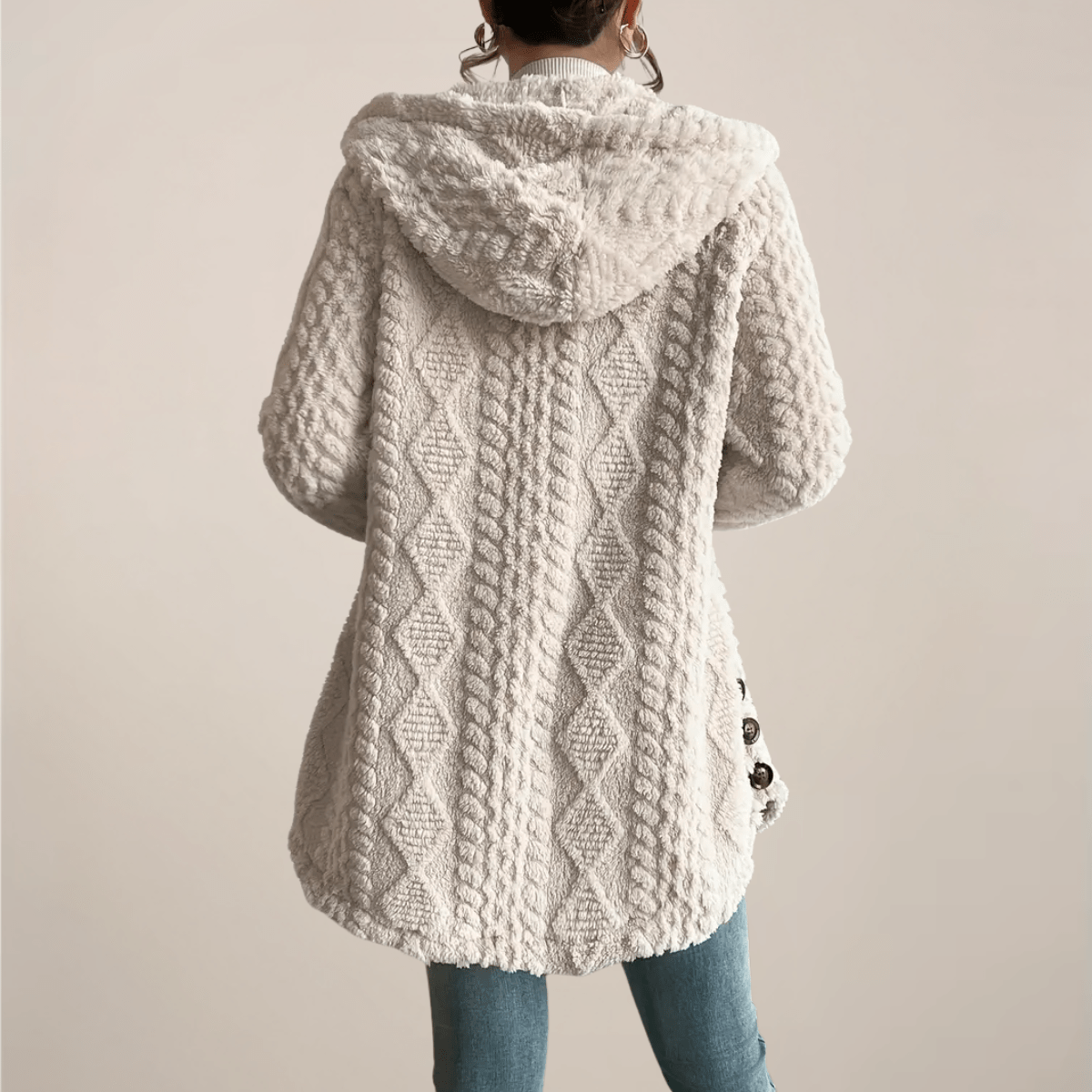 Primadon Mäntel & Jacken Clara | Eleganter Jacquard-Damenmantel ganzjährig