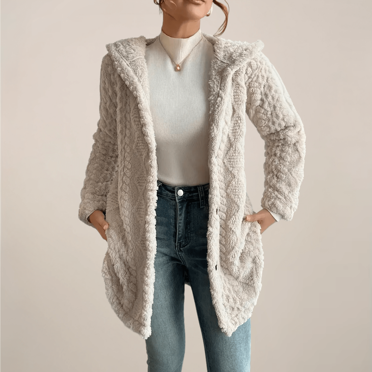 Primadon Mäntel & Jacken S Clara | Eleganter Jacquard-Damenmantel ganzjährig