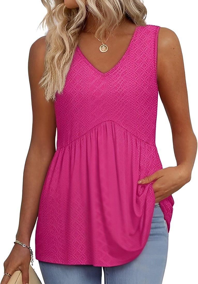 Primadon Oberteile Rosarot / S Birna | Luftiges Top für Damen Sommer